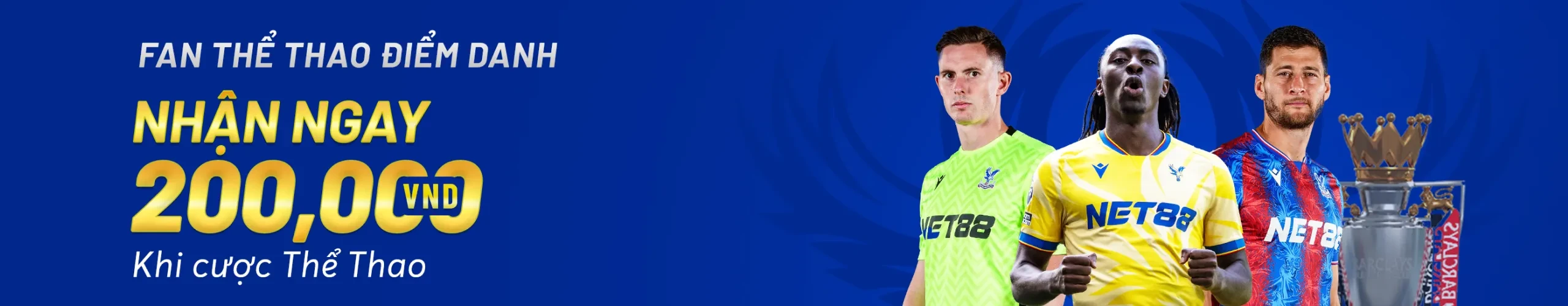 NET88 Crystal Palace - Đặt Cược Nhận Ngay 200,000 VND